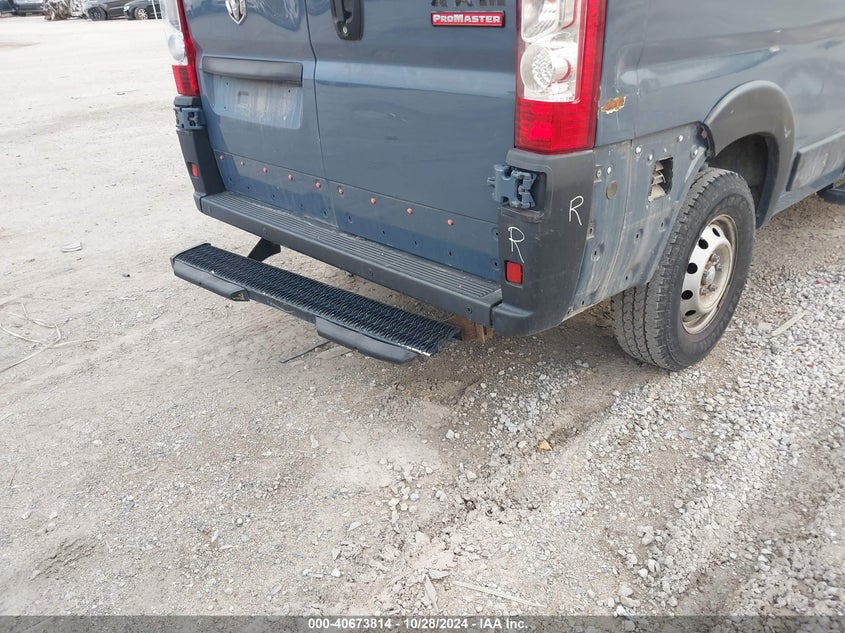 VIN 3C6TRVDG7KE520656 2019 RAM PROMASTER 2500 HIGH ROOF 159 WB