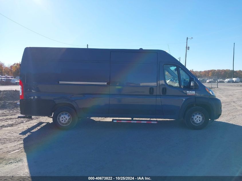 2019 Ram Promaster 3500 Cargo Van High Roof 159 Wb Ext VIN: 3C6URVJG7KE552080 Lot: 40673822