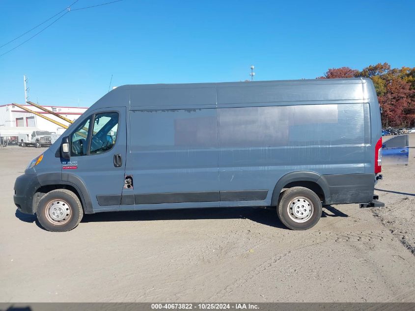 2019 Ram Promaster 3500 Cargo Van High Roof 159 Wb Ext VIN: 3C6URVJG7KE552080 Lot: 40673822