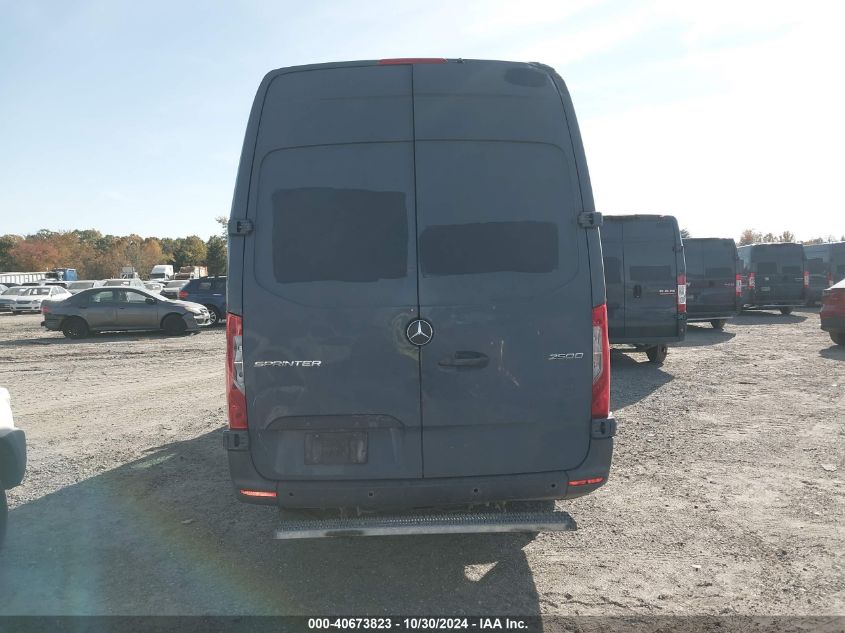 2019 Mercedes-Benz Sprinter 2500 High Roof V6 VIN: WD4PF1CDXKP127999 Lot: 40673823