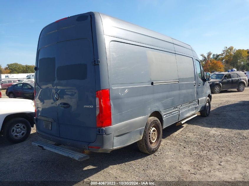 2019 Mercedes-Benz Sprinter 2500 High Roof V6 VIN: WD4PF1CDXKP127999 Lot: 40673823