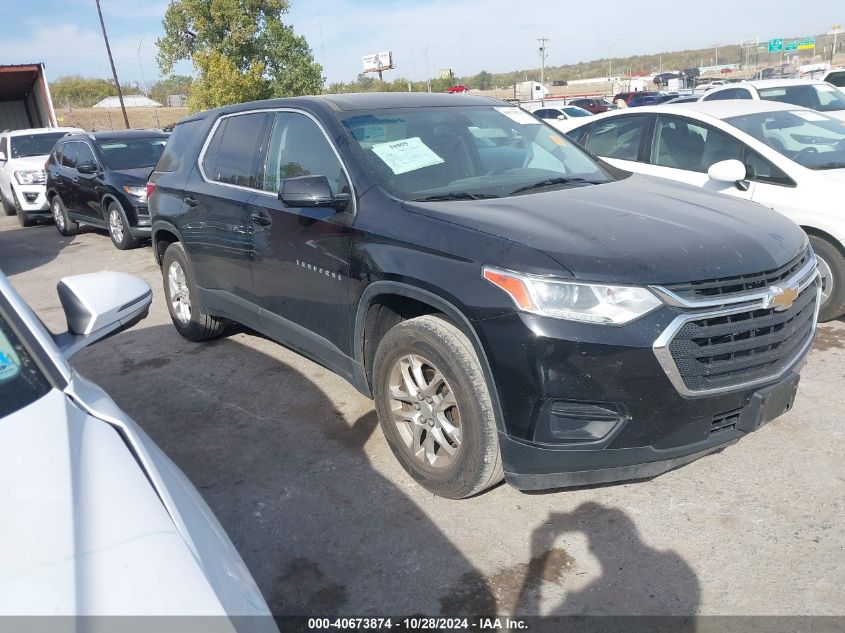 VIN 1GNERFKW0KJ198650 2019 CHEVROLET TRAVERSE no.1