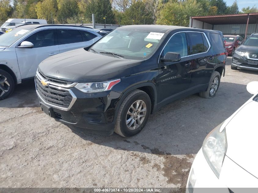 VIN 1GNERFKW0KJ198650 2019 CHEVROLET TRAVERSE no.2