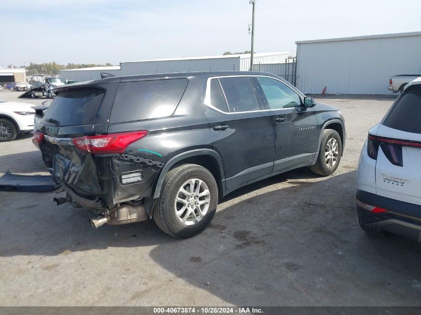 VIN 1GNERFKW0KJ198650 2019 CHEVROLET TRAVERSE no.4