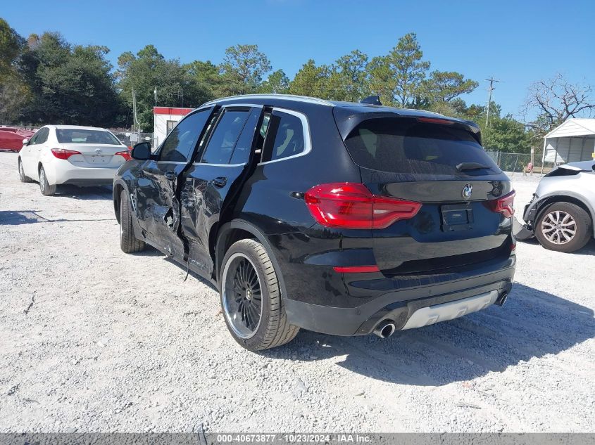 VIN 5UXTR7C50KLE94219 2019 BMW X3, Sdrive30I no.3