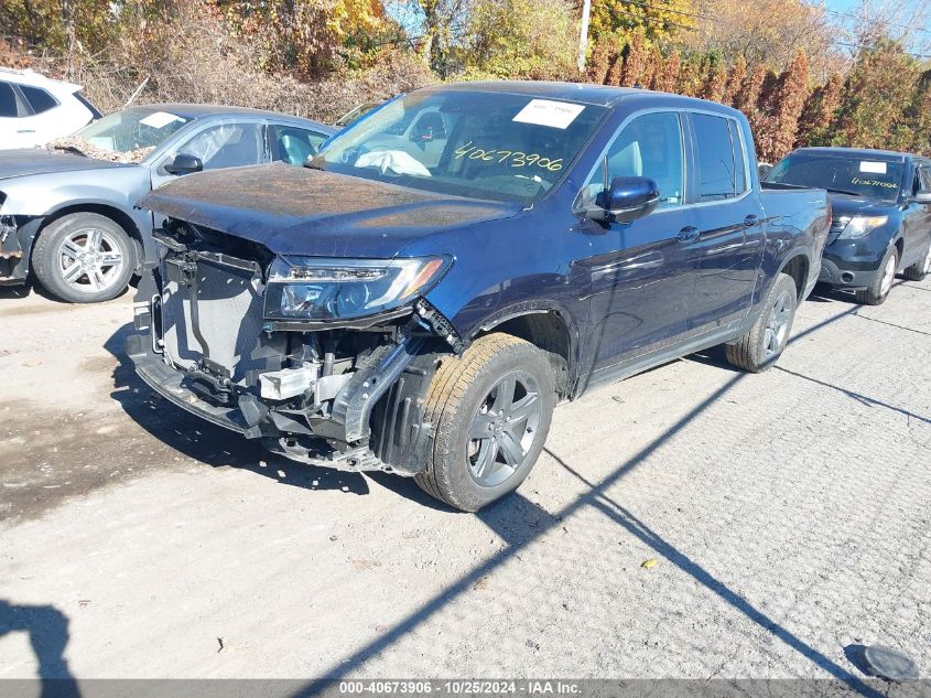 2023 Honda Ridgeline Rtl VIN: 5FPYK3F57PB019066 Lot: 40673906