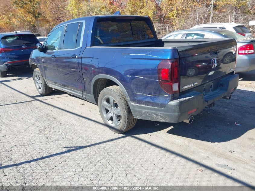 2023 Honda Ridgeline Rtl VIN: 5FPYK3F57PB019066 Lot: 40673906