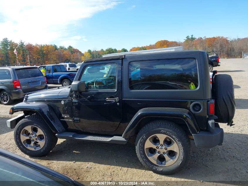 2016 Jeep Wrangler Sahara VIN: 1C4AJWBG5GL131433 Lot: 40673913