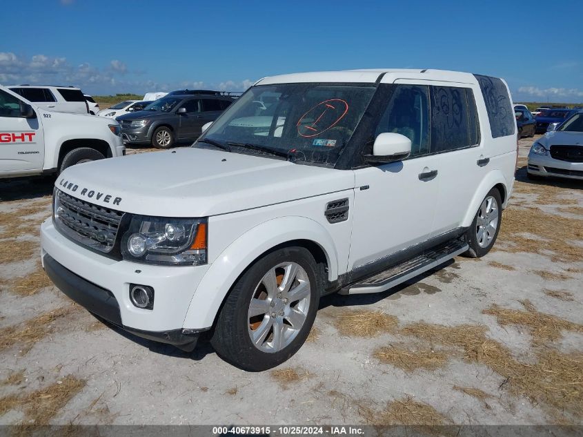 VIN SALAG2V67GA790449 2016 Land Rover LR4 no.2