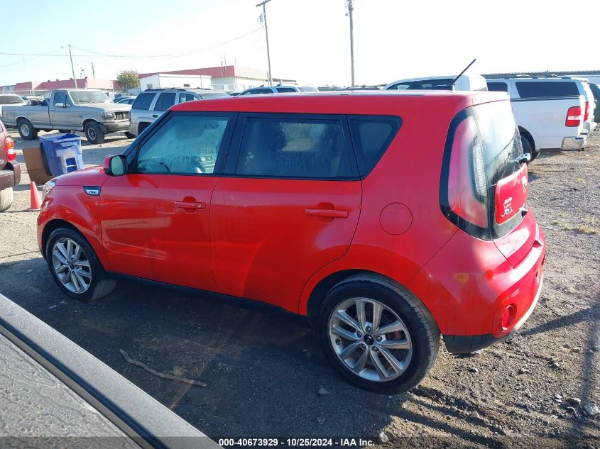 2019 Kia Soul + VIN: KNDJP3A53K7691000 Lot: 40673929