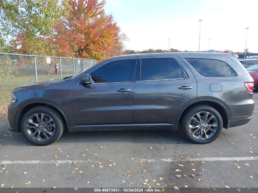 2019 Dodge Durango Gt VIN: 1C4RDHDG9KC650318 Lot: 40673931