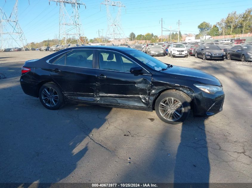 2017 Toyota Camry Se VIN: 4T1BF1FKXHU651240 Lot: 40673977