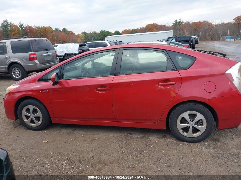 2013 Toyota Prius Two VIN: JTDKN3DU6D5637055 Lot: 43158963