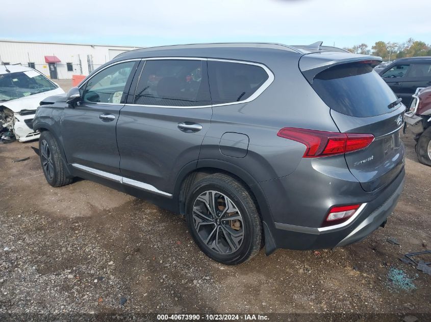 2019 Hyundai Santa Fe Limited 2.0T VIN: 5NMS5CAA9KH118599 Lot: 40673990