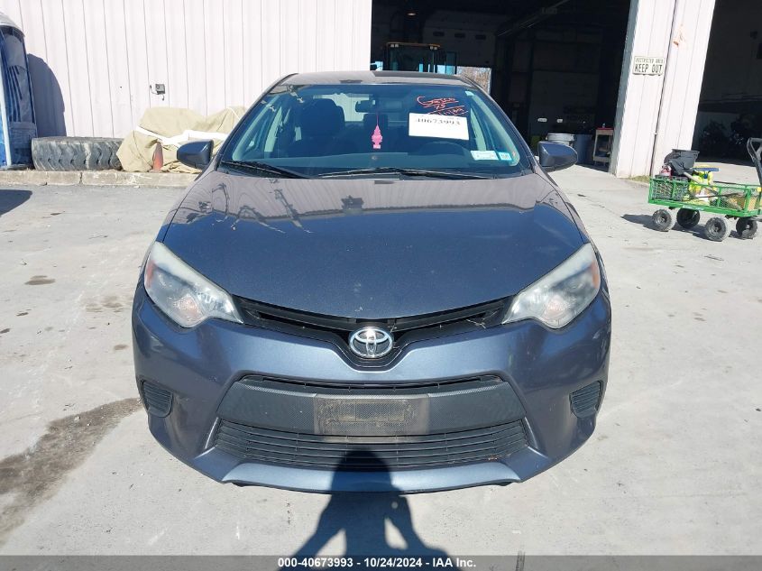 2014 Toyota Corolla Le VIN: 2T1BURHE0EC071763 Lot: 40673993