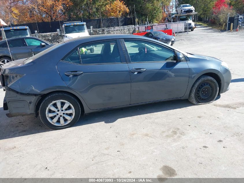 2014 Toyota Corolla Le VIN: 2T1BURHE0EC071763 Lot: 40673993