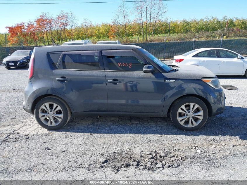 2014 Kia Soul + VIN: KNDJP3A55E7012056 Lot: 40674008