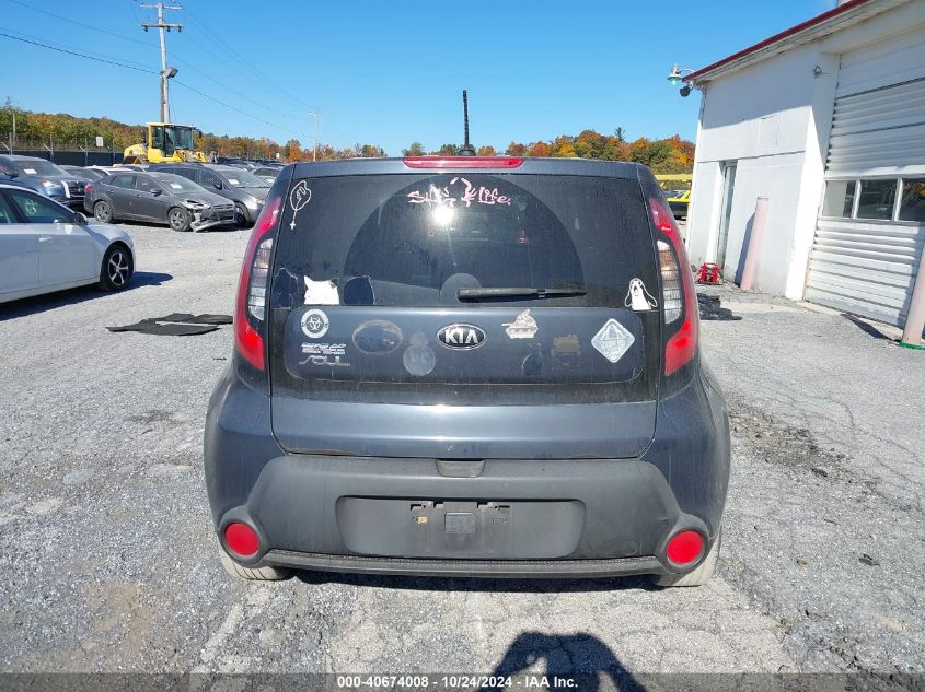 2014 Kia Soul + VIN: KNDJP3A55E7012056 Lot: 40674008