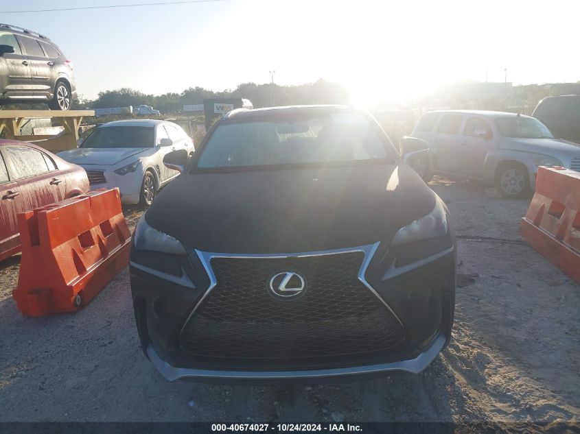 2017 Lexus Nx 200T F Sport VIN: JTJYARBZ5H2059218 Lot: 40674027