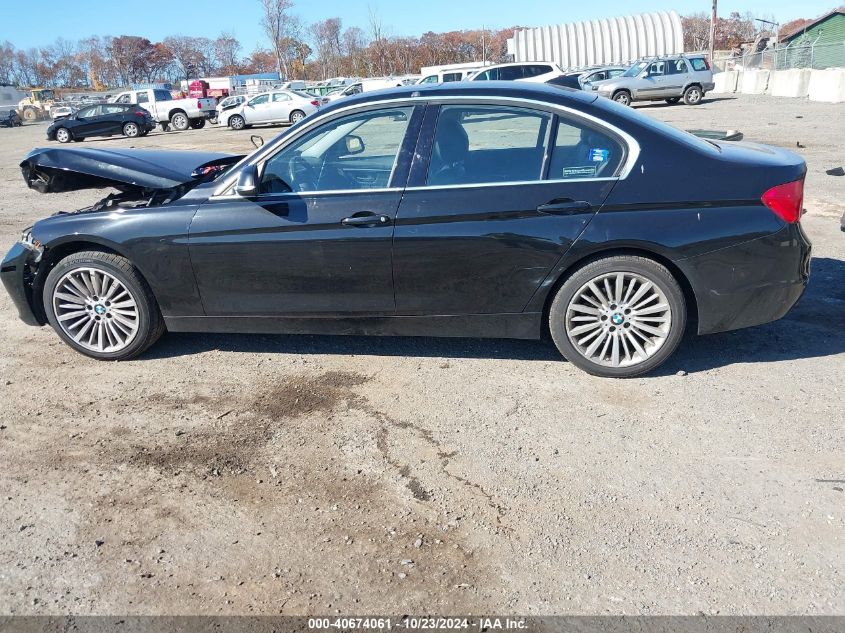 2014 BMW 328I xDrive VIN: WBA3B5C53EF599537 Lot: 40674061