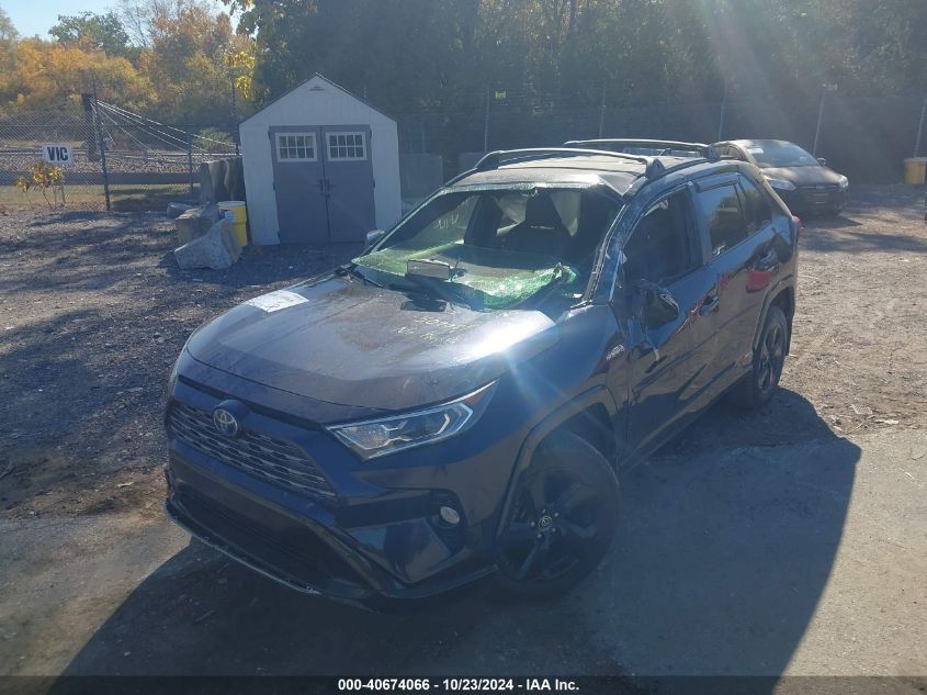 2019 Toyota Rav4 Hybrid Xse VIN: JTMEWRFV3KD509989 Lot: 40674066