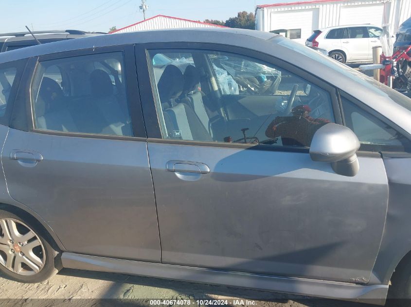 2008 Honda Fit Sport VIN: JHMGD38618S027297 Lot: 40674078