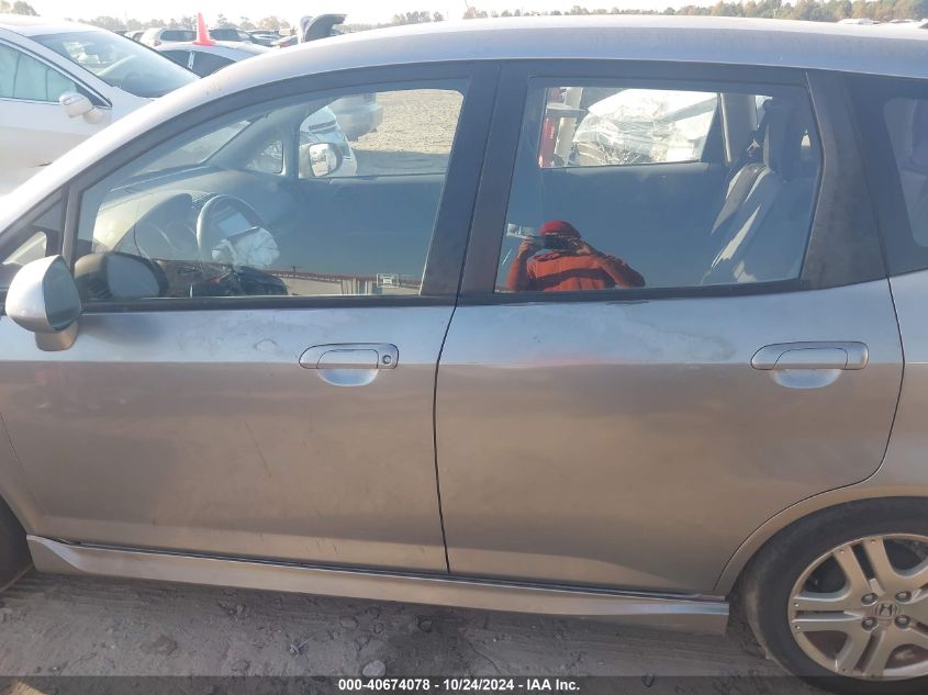 2008 Honda Fit Sport VIN: JHMGD38618S027297 Lot: 40674078