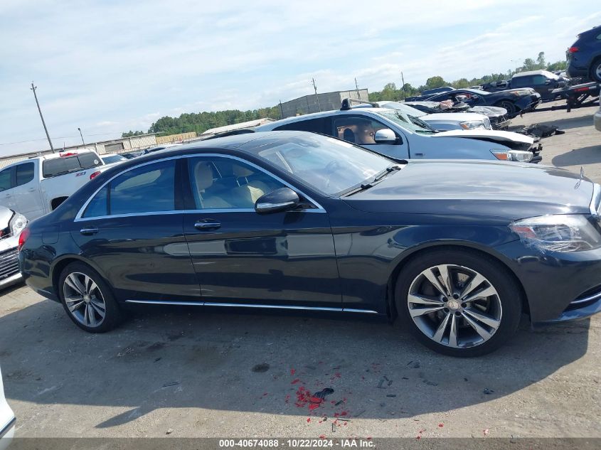 2015 Mercedes-Benz S 550 VIN: WDDUG8CB0FA077050 Lot: 40674088