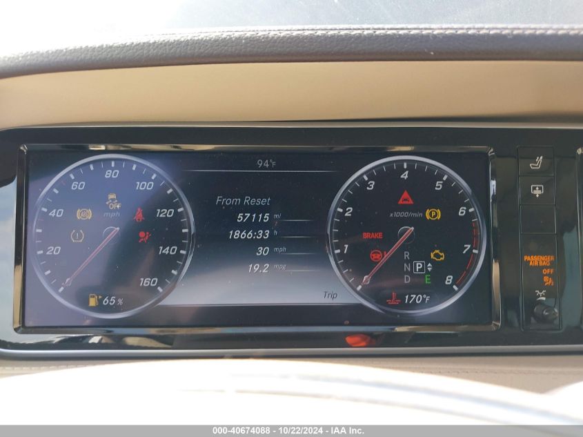 2015 MERCEDES-BENZ S 550 - WDDUG8CB0FA077050