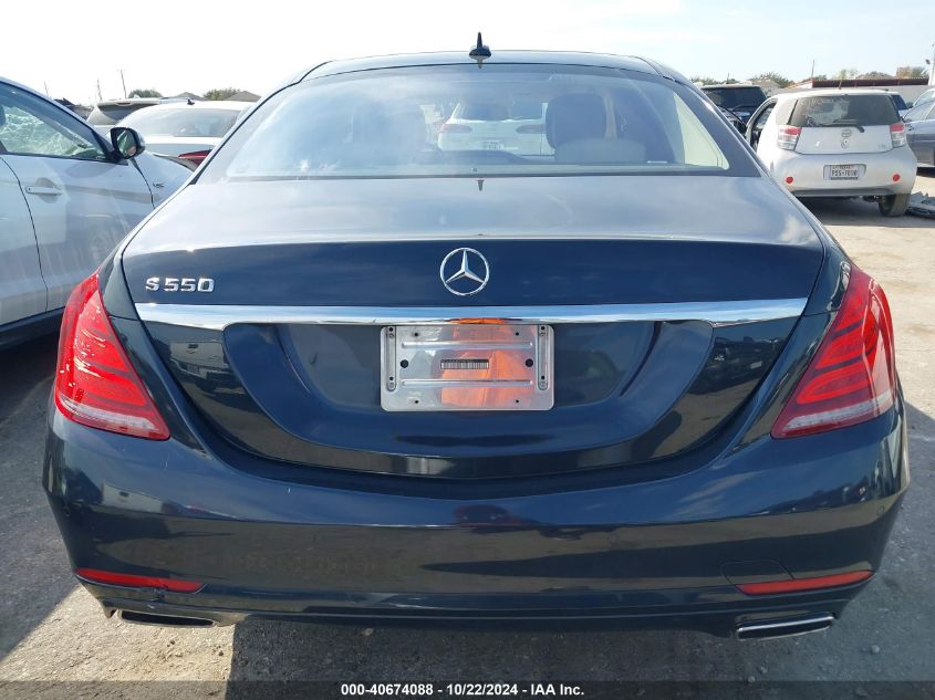2015 MERCEDES-BENZ S 550 - WDDUG8CB0FA077050
