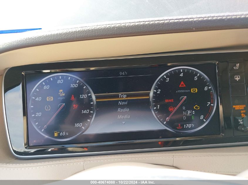 2015 MERCEDES-BENZ S 550 - WDDUG8CB0FA077050
