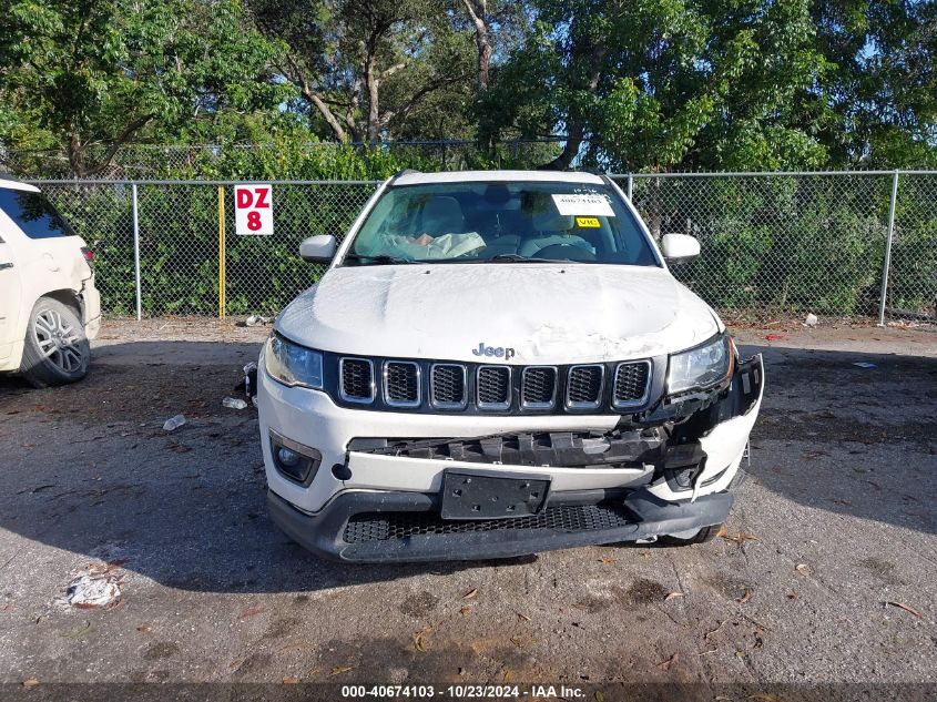 2019 Jeep Compass Sun And Wheel Fwd VIN: 3C4NJCBB0KT692382 Lot: 40674103