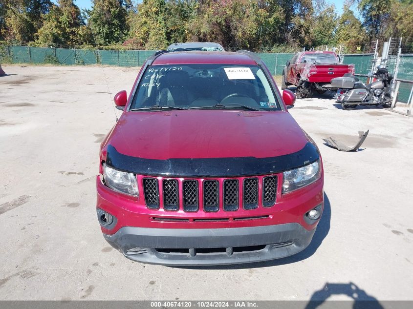 2016 Jeep Compass Latitude VIN: 1C4NJDEB4GD541883 Lot: 40674120