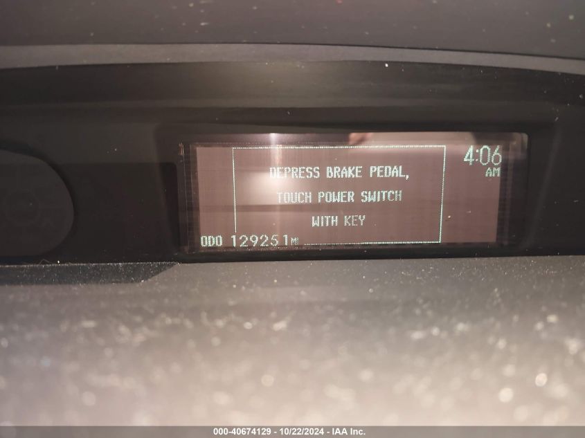 2011 Toyota Prius Three VIN: JTDKN3DU0B1401554 Lot: 40674129