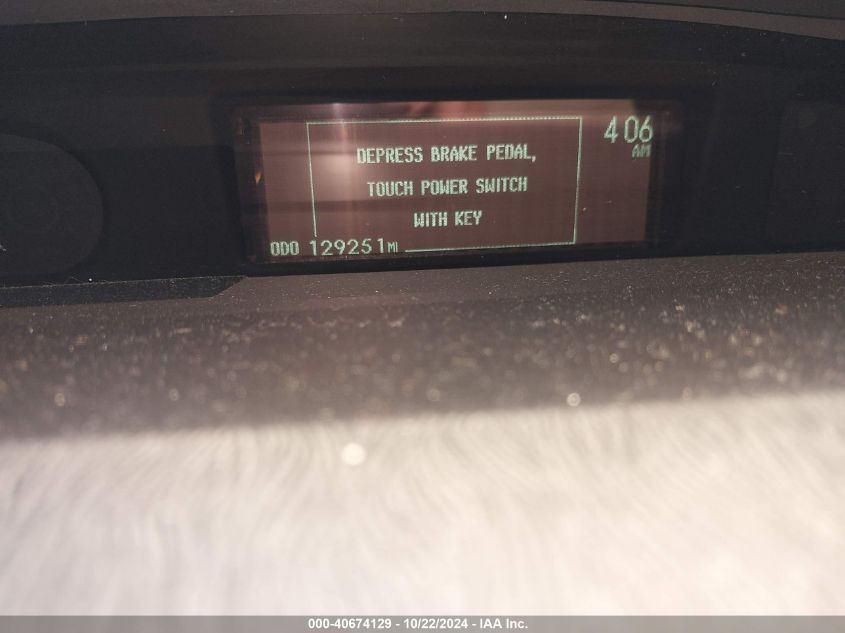 2011 Toyota Prius Three VIN: JTDKN3DU0B1401554 Lot: 40674129