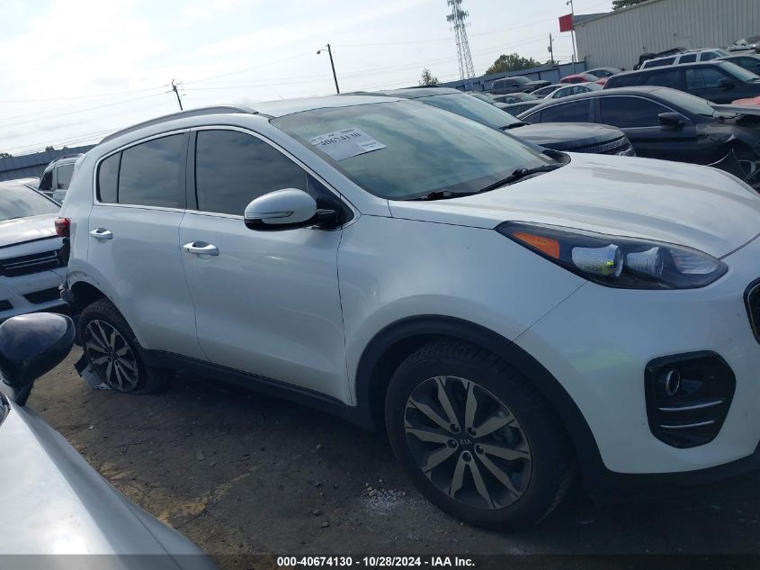 2019 Kia Sportage Ex VIN: KNDPN3AC8K7497285 Lot: 40674130