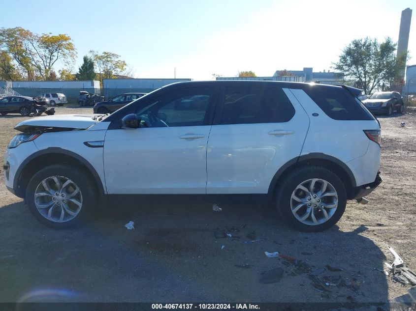 2016 Land Rover Discovery Sport Hse VIN: SALCR2BG5GH564143 Lot: 40674137