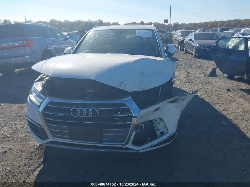 2018 Audi Q5 2.0T Premium/2.0T Tech Premium VIN: WA1BNAFY0J2241005 Lot: 40674152