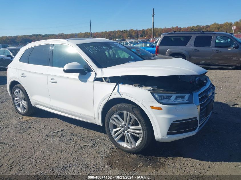 2018 Audi Q5 2.0T Premium/2.0T Tech Premium VIN: WA1BNAFY0J2241005 Lot: 40674152