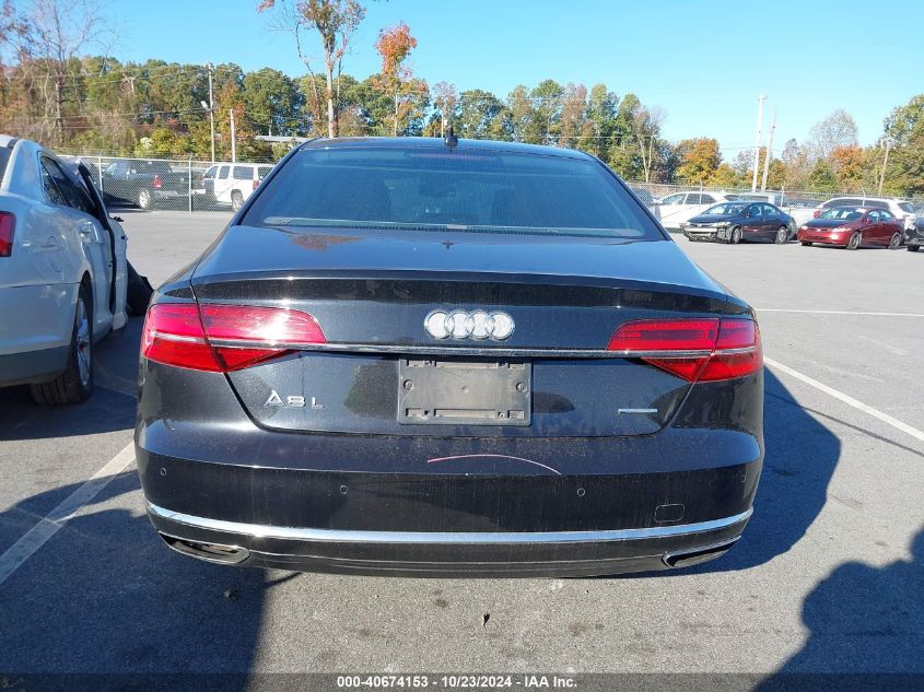 2015 Audi A8 L 3.0T VIN: WAU3GAFD3FN013357 Lot: 40674153