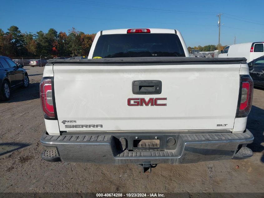 2018 GMC Sierra 1500 Slt VIN: 3GTU2NEC2JG556495 Lot: 40674208