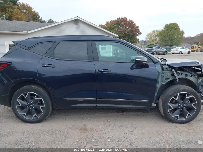 2020 Chevrolet Blazer Awd Rs VIN: 3GNKBKRS2LS702540 Lot: 40674222