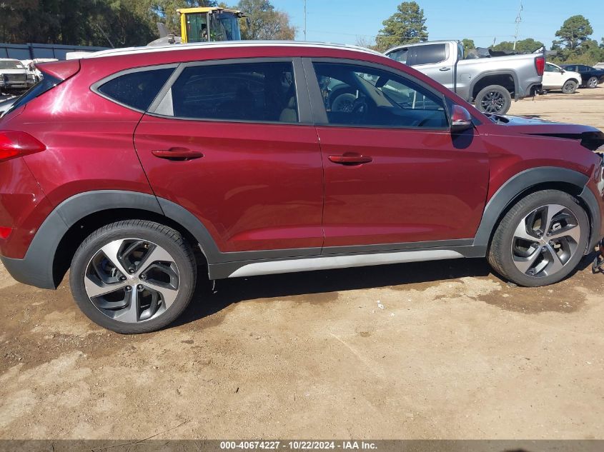 2017 Hyundai Tucson Sport VIN: KM8J33A2XHU539528 Lot: 40674227