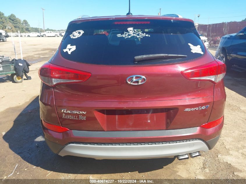 2017 Hyundai Tucson Sport VIN: KM8J33A2XHU539528 Lot: 40674227