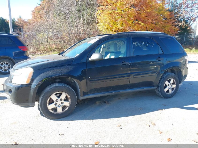 2007 Chevrolet Equinox Ls VIN: 2CNDL23F176027872 Lot: 40674240