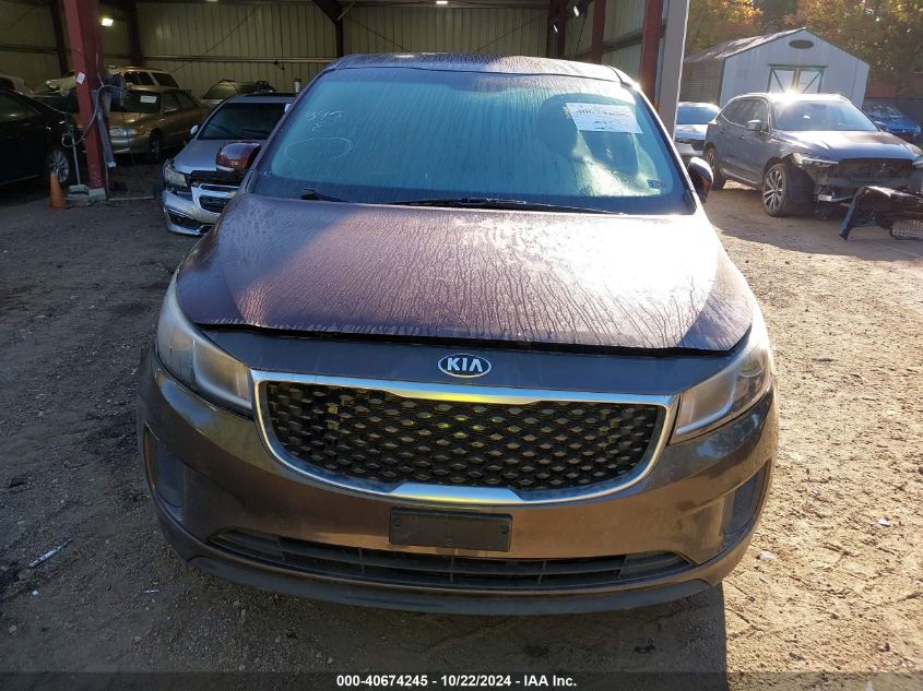 2018 Kia Sedona Lx VIN: KNDMB5C11J6398220 Lot: 40674245