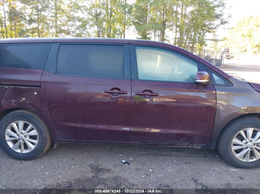 2018 Kia Sedona Lx VIN: KNDMB5C11J6398220 Lot: 40674245