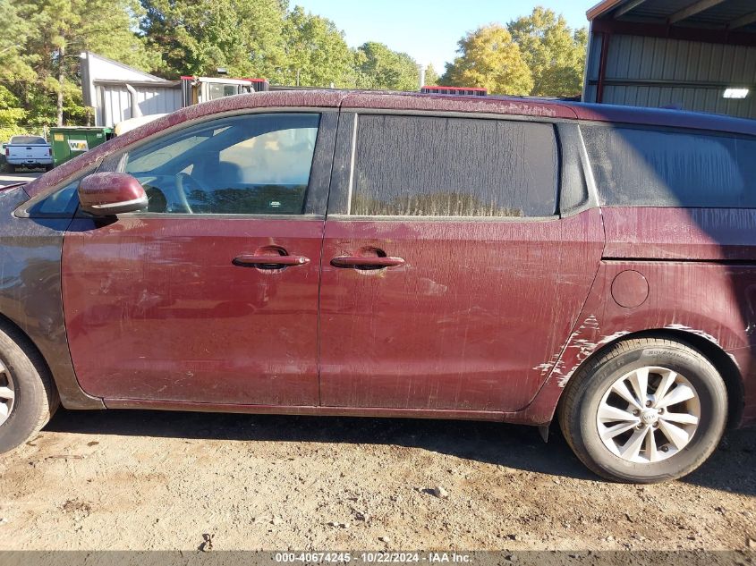 2018 Kia Sedona Lx VIN: KNDMB5C11J6398220 Lot: 40674245