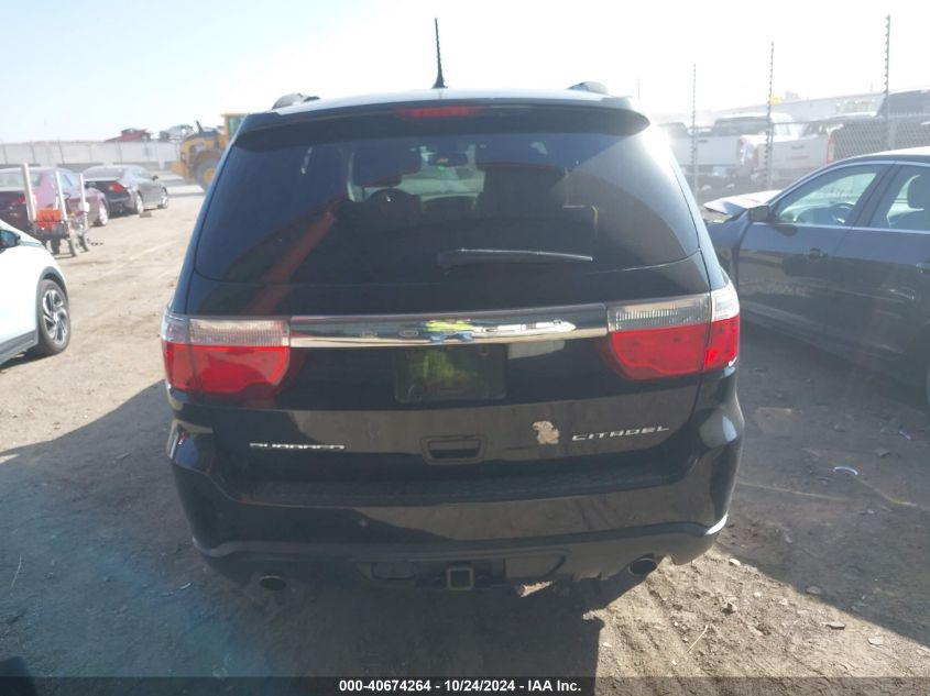 2011 Dodge Durango Citadel VIN: 1D4SD5GT8BC692538 Lot: 40674264