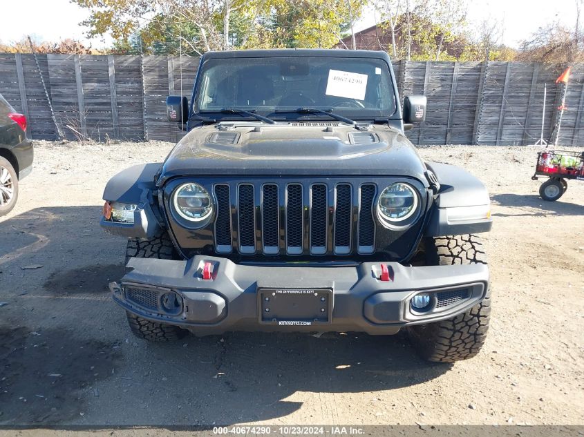 2019 Jeep Wrangler Unlimited Rubicon VIN: 1C4HJXFG0KW550487 Lot: 40674290